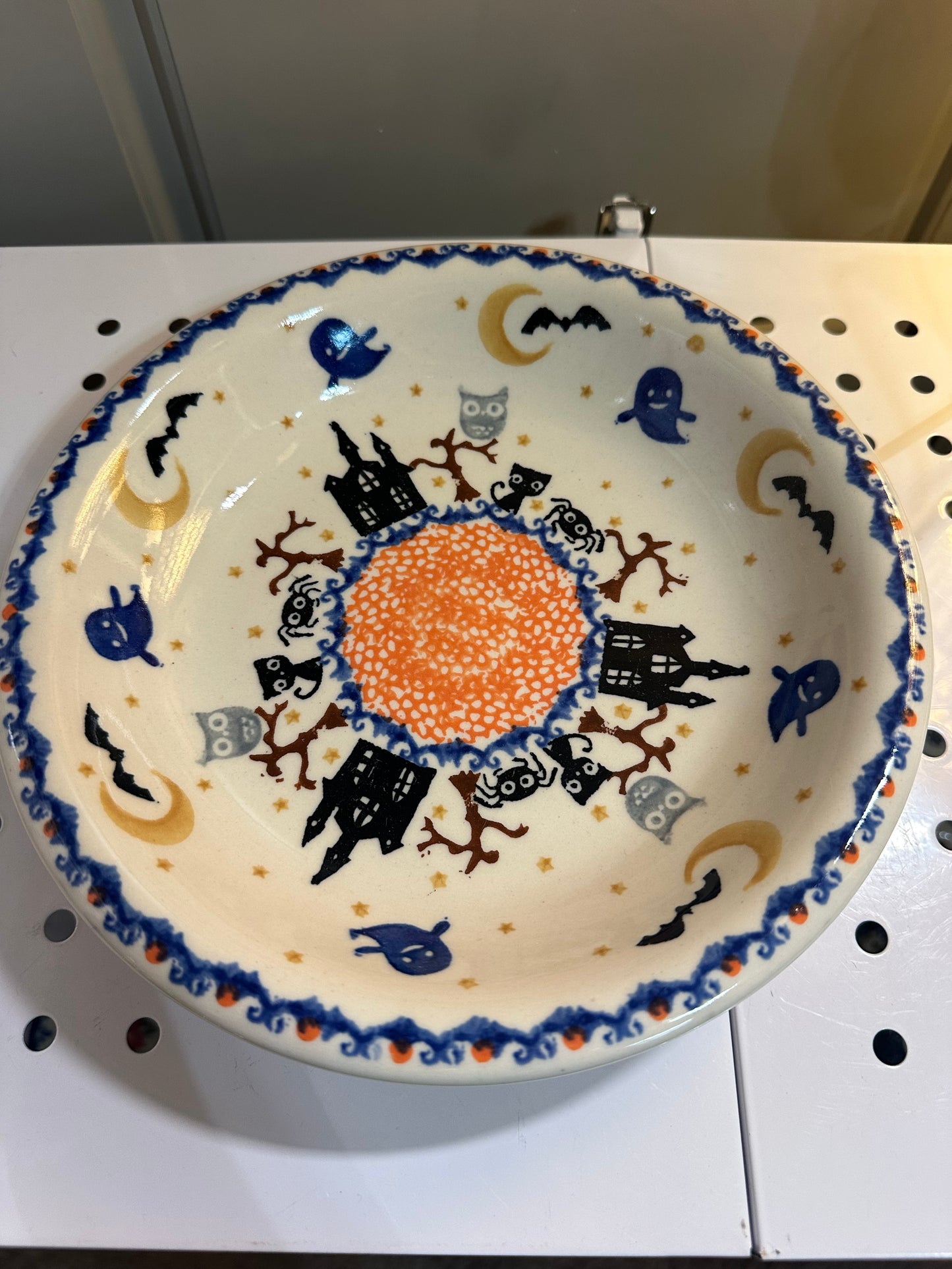 Bona, Halloween Spooky Vibe, Serving/Pasta/Salad Bowl 9"