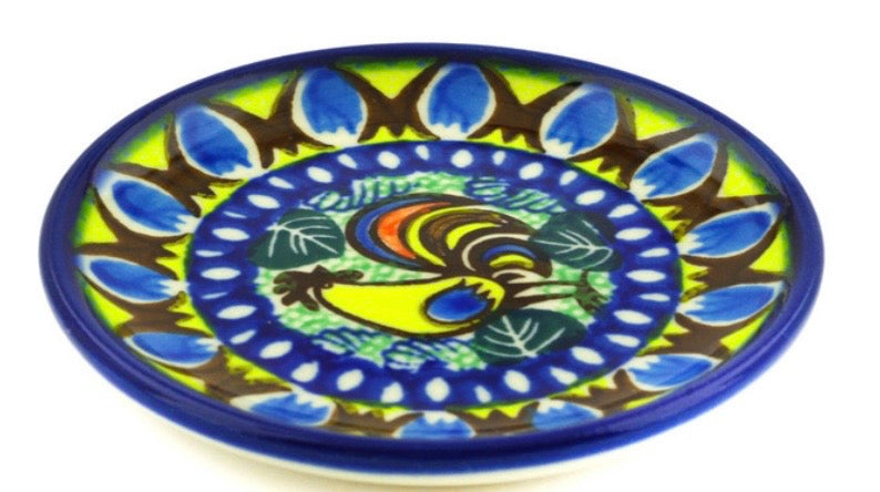 Ceramika Artystyczna, Summer Rooster, Coaster/Mini Plate