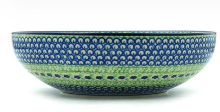 Ceramika Artystyczna, U408D, Key Lime Dreams, Bowl 11"