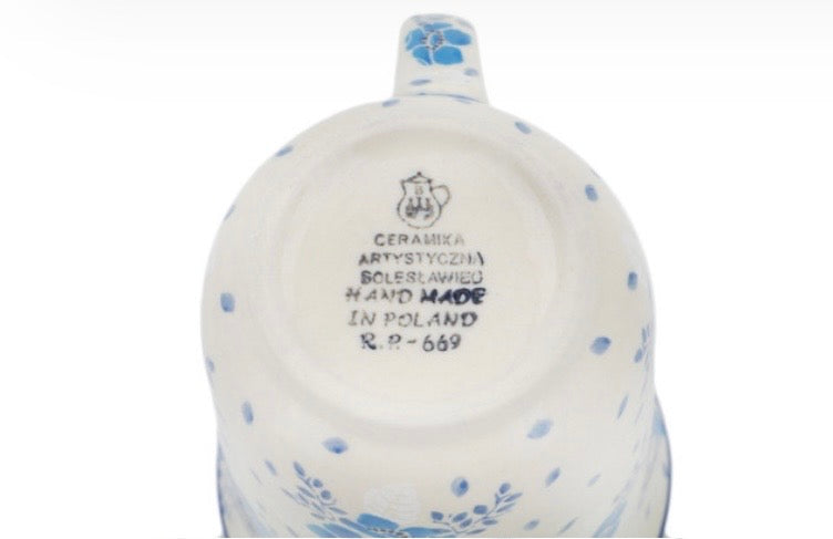 Ceramika Artystyczna, Winter Wonderland, Bistro Mug 17.5 oz