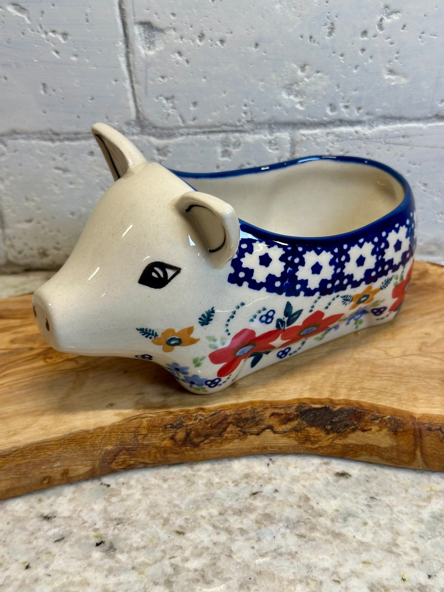 Manufaktura, Polonaise, Salt Pig/Sponge Holder/Dip Bowl
