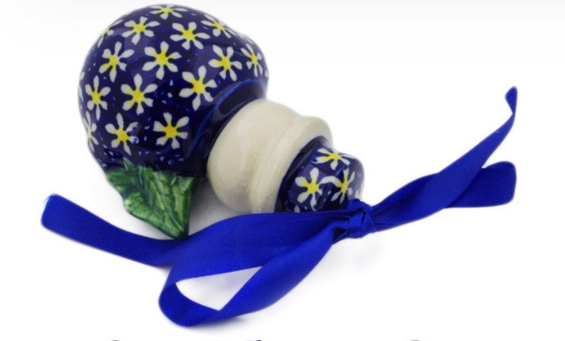 Manufaktura, Daisy, Snowman Ornament 4"