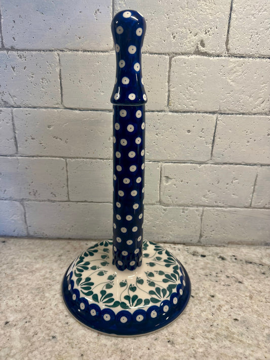 Ceramika Artystyczna, Bleeding Hearts, Paper Towel Holder