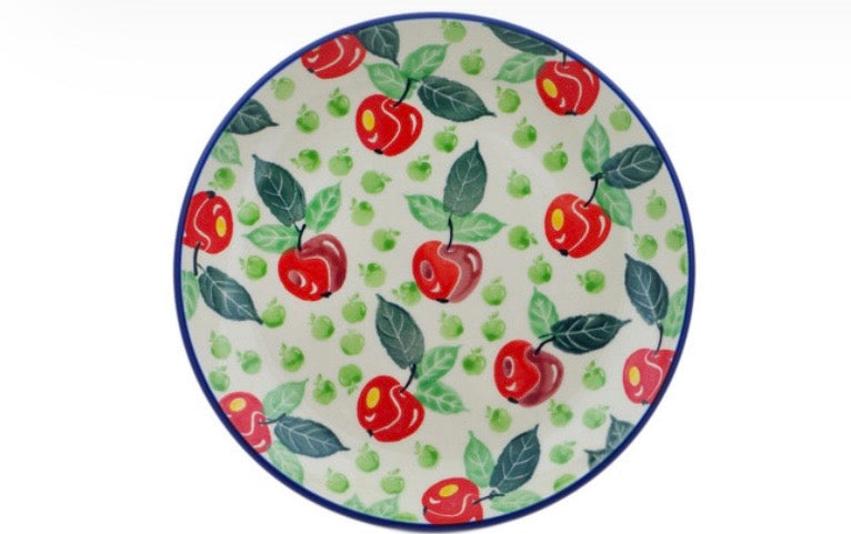 Ceramika Artystyczna, Apple Picking,  Dessert Plate 8"