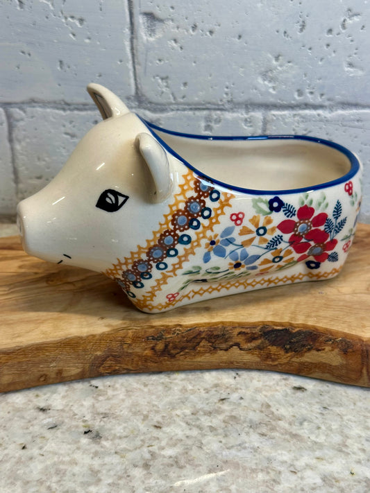 Manufaktura, Posies, Salt Pig/Sponge Holder/Dip Bowl