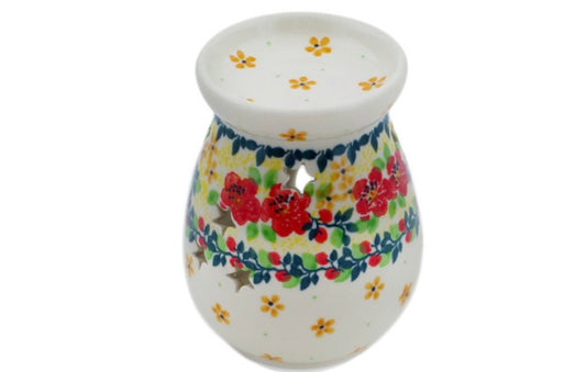 Ceramika Artystyczna Polish Pottery, Aloha, Aroma Oil Burner Lamp
