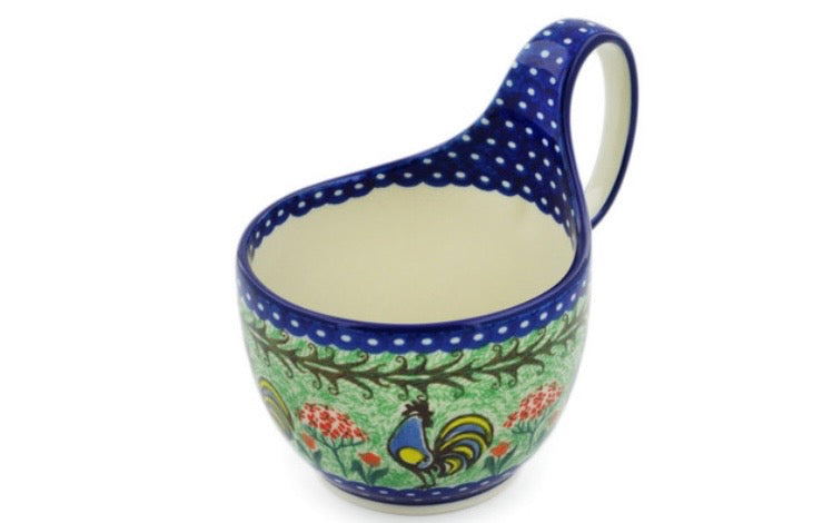 Ceramika Artystyczna, Rooster Dance, Loop Mug