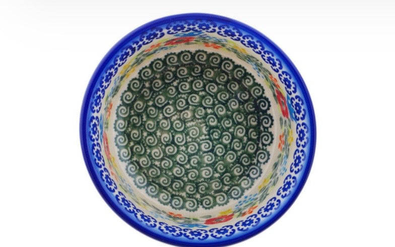 Ceramika Artystyczna,  Unikat Ring Of Meadows, Bowl 5"