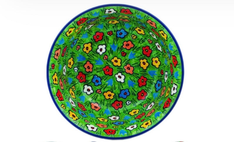 Ceramika Artystyczna, U4878, Whimsical Garden, Bowl