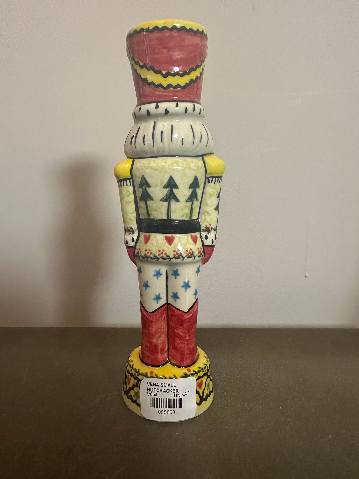 Vena, Pine Tree,  Medium Nutrcracker Figurine