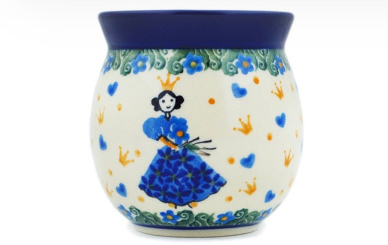 Ceramika Artystyczna, Blue Castle Princess, Mug 8 oz