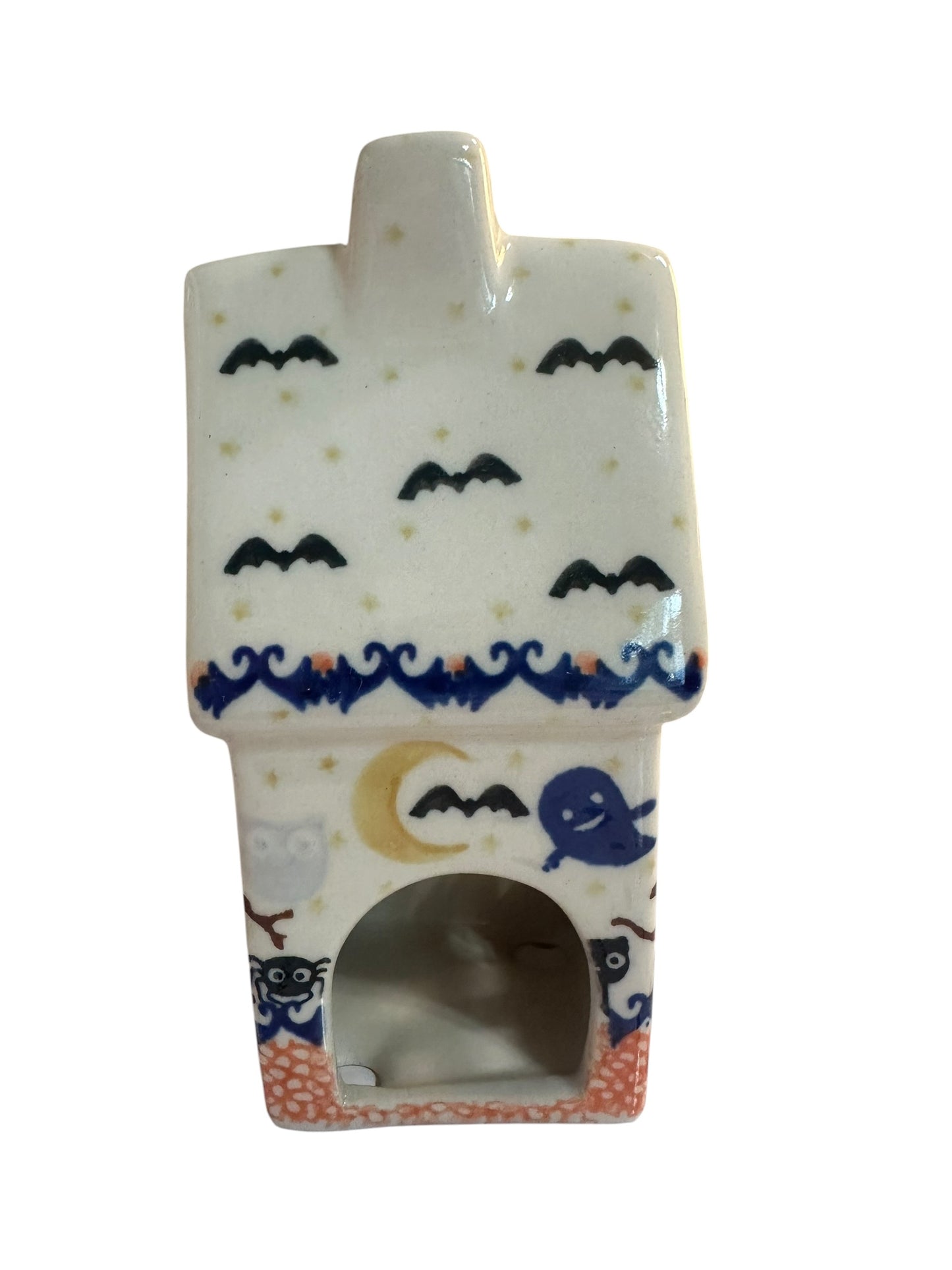Ceramika Bona, Halloween Spooky Vibe, House Luminary 6.5"