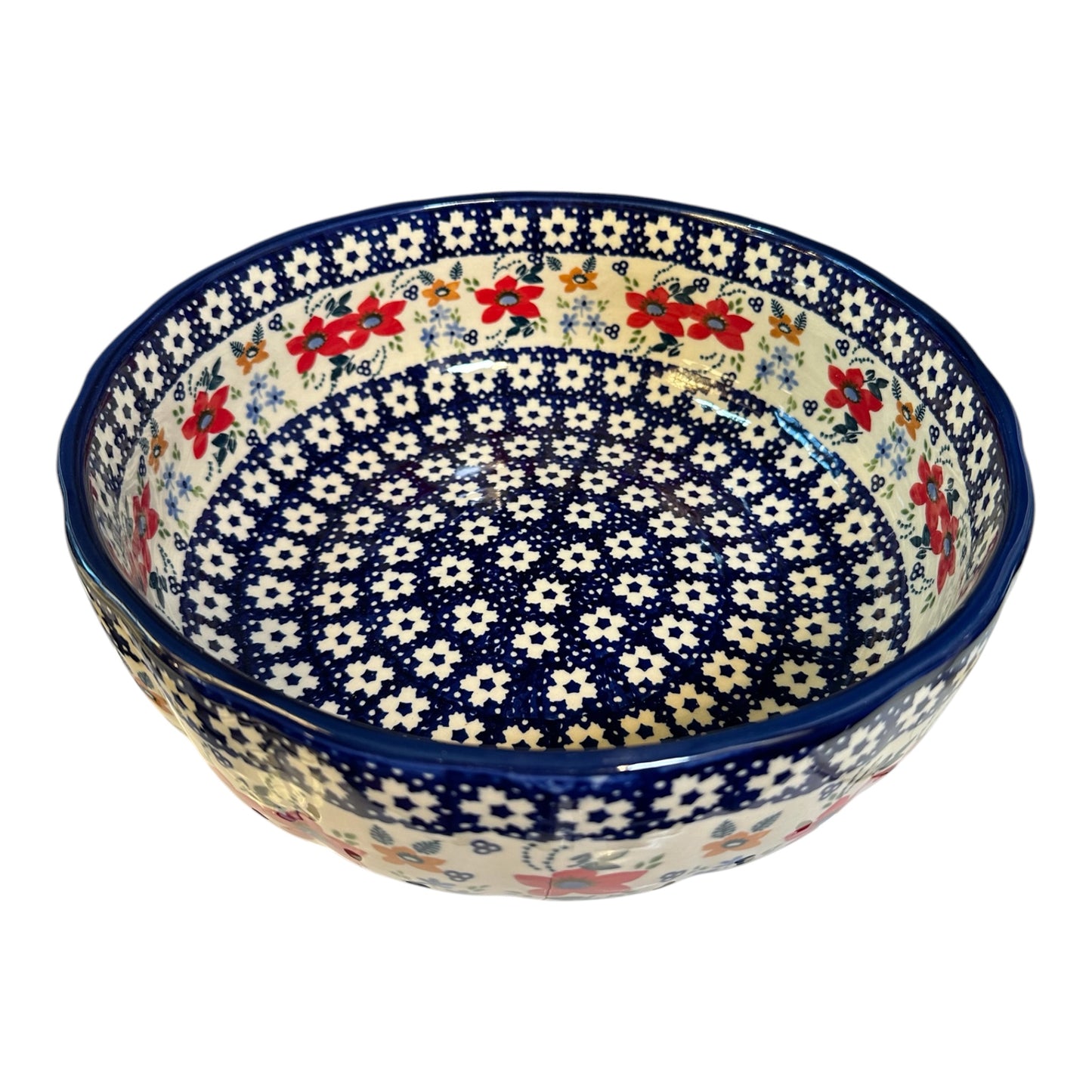 Manufaktura, Polonaise, Scalloped Large Bowl