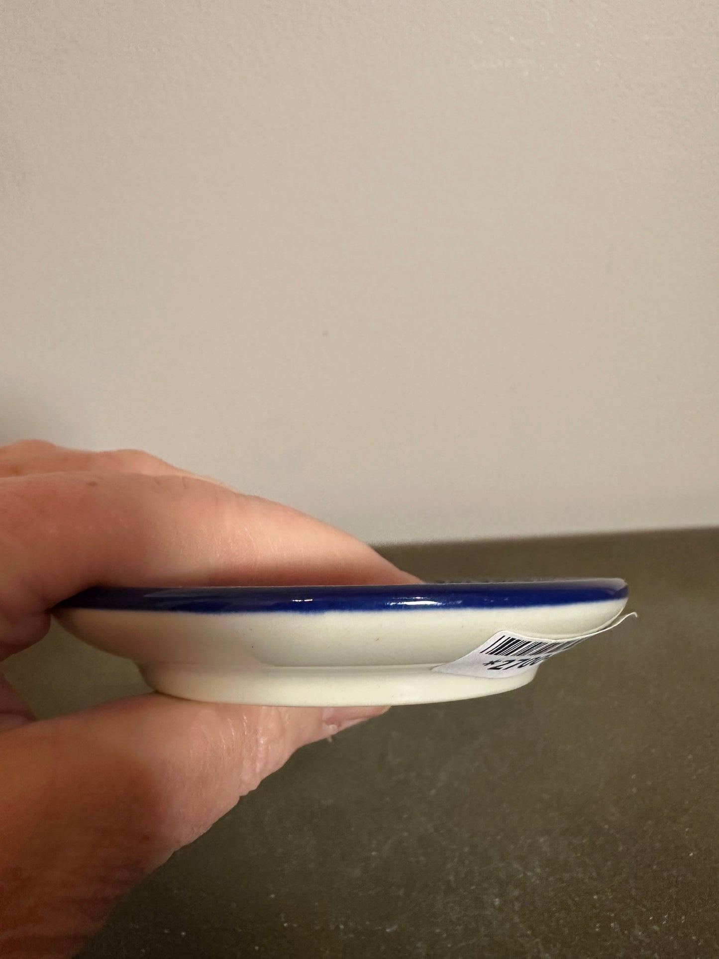 Ceramika Artystyczna, Blue Chicory, Coaster/Mini Plate