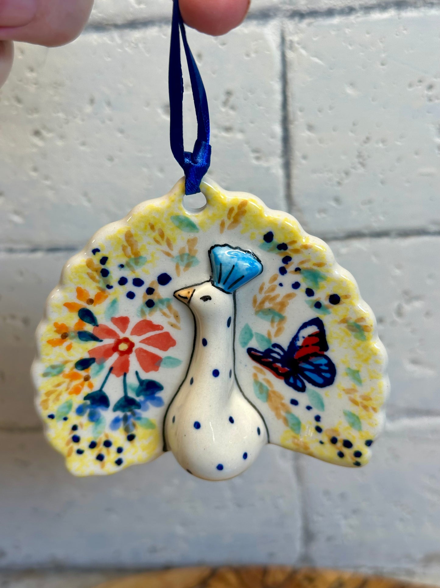 Manufaktura, Viktoria, Peacock Ornament