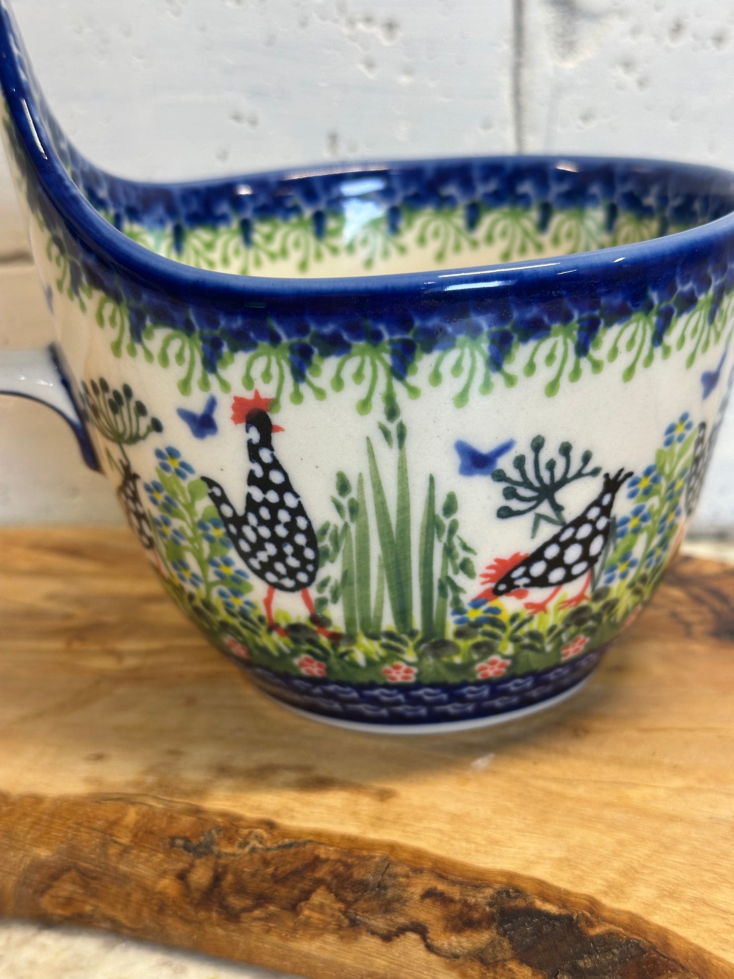 Kalich, Art Level A, Polka Chicken, Loop Mug/Bowl