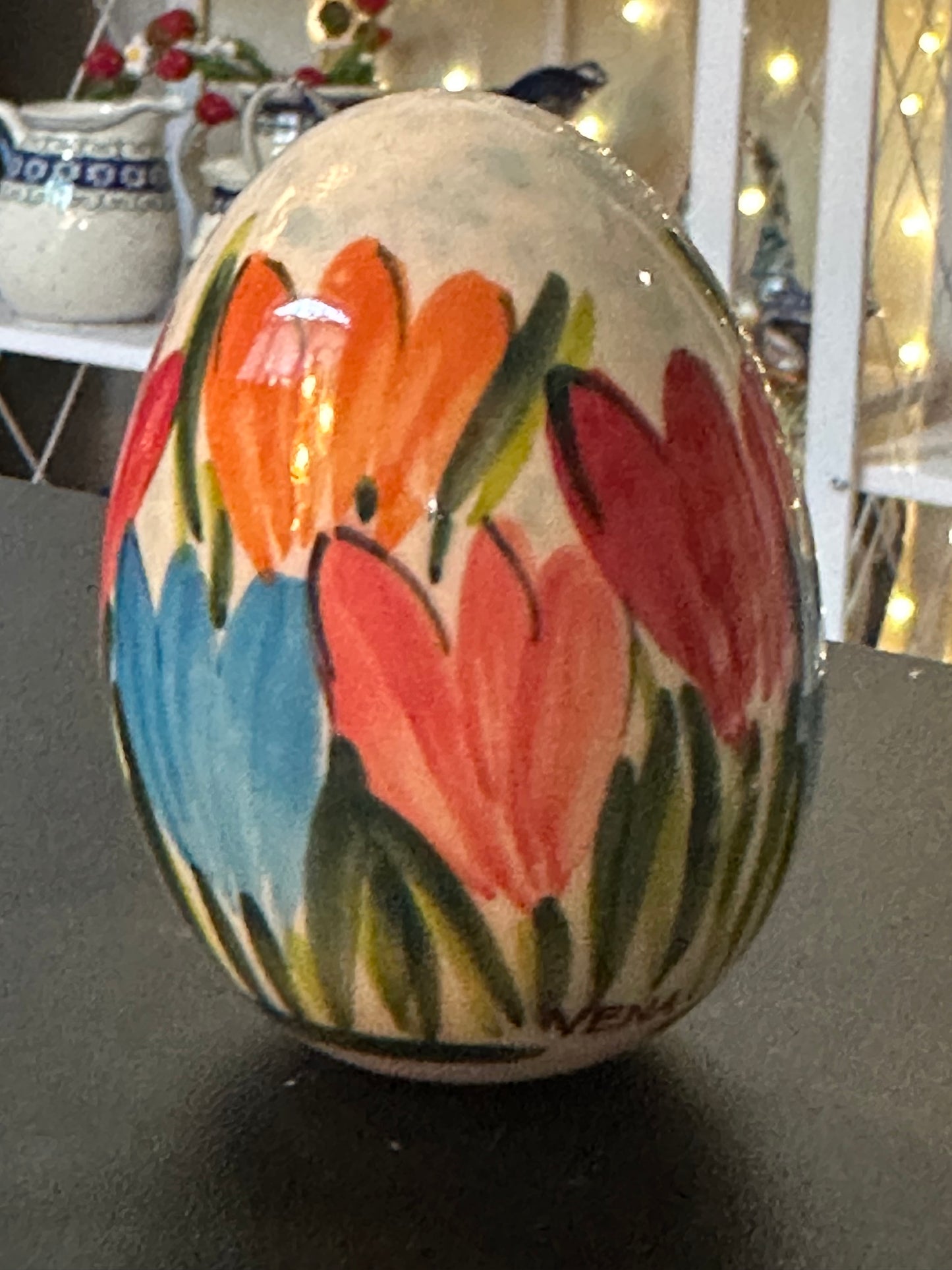 Vena, Tulip Delight, Ceramic Egg