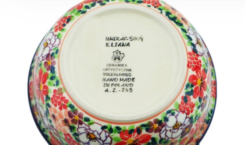 Ceramika Artystyczna,  U5004, Summer Burst, Bowl