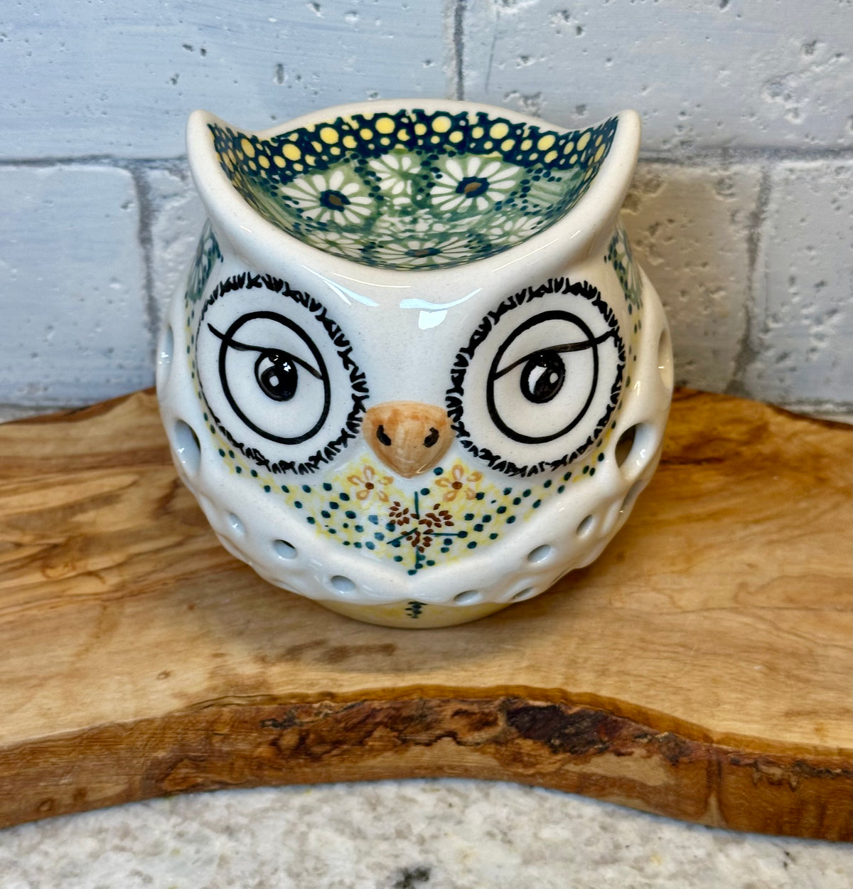 Manufaktura, Roksana, Owl Luminary and Wax/Oil Burner