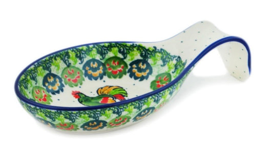 Ceramika Artystyczna, U4760, Rooster's Crow, Spoon Rest