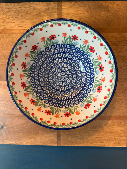 Ceramika Artystyczna Polish Pottery, Babcia's Garden, Bowl