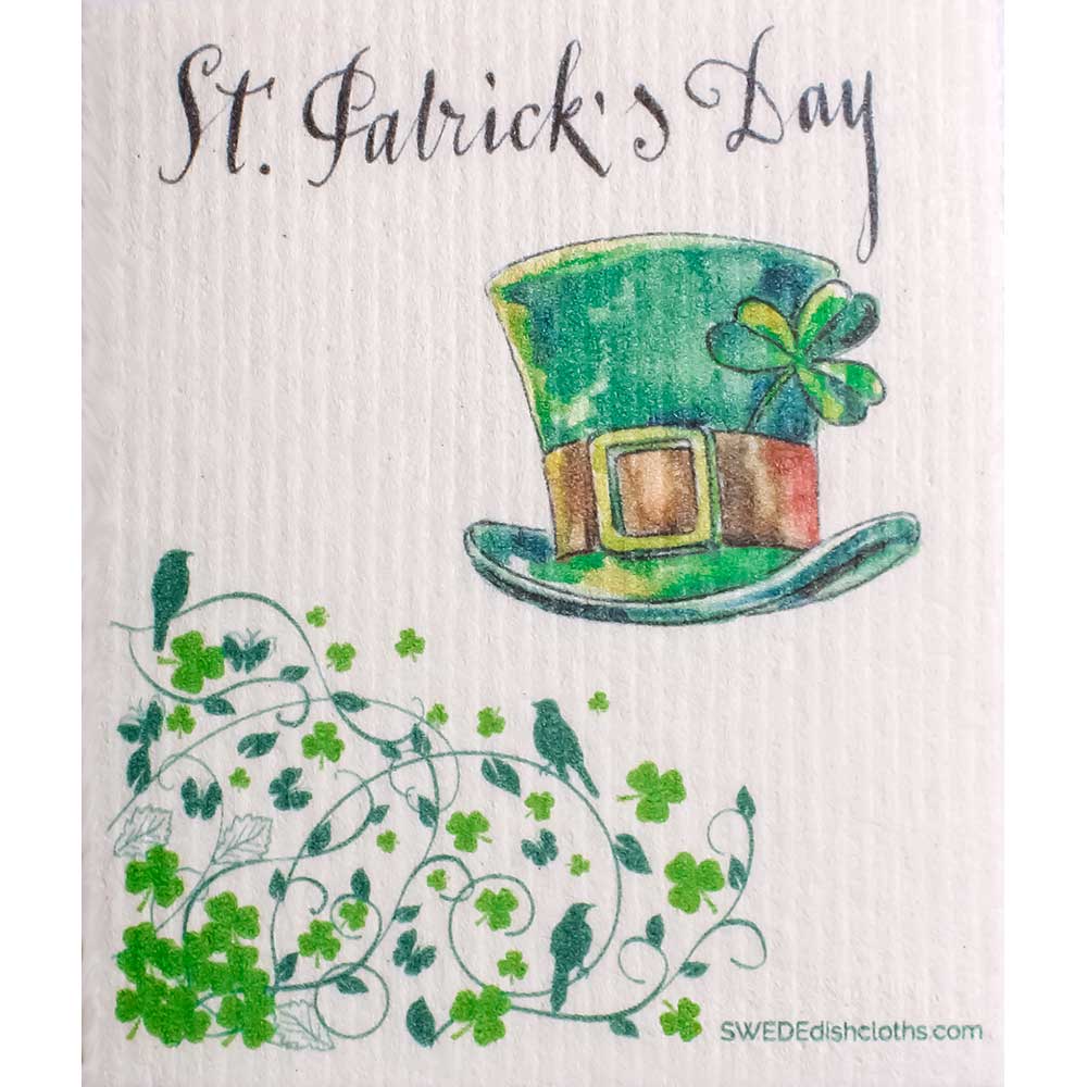 Swedish Dishcloth St Patrick's Day