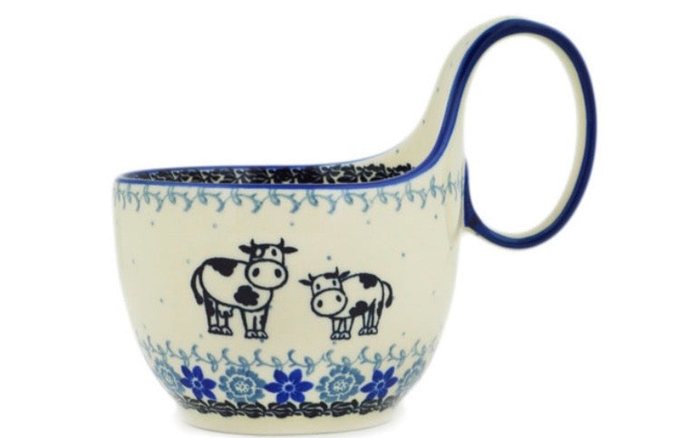 Ceramika Artystyczna, Happy Cows, Loop Mug/Bowl, Soup