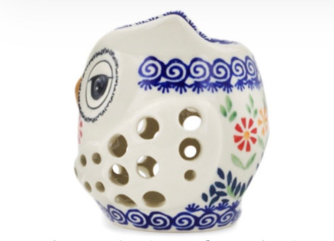 Manufaktura, Marigold Owl Luminary/Wax Warmer/ Figurine
