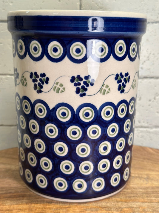 Manufaktura Polish Pottery, Three Sisters, Utensil Holder, Preowned