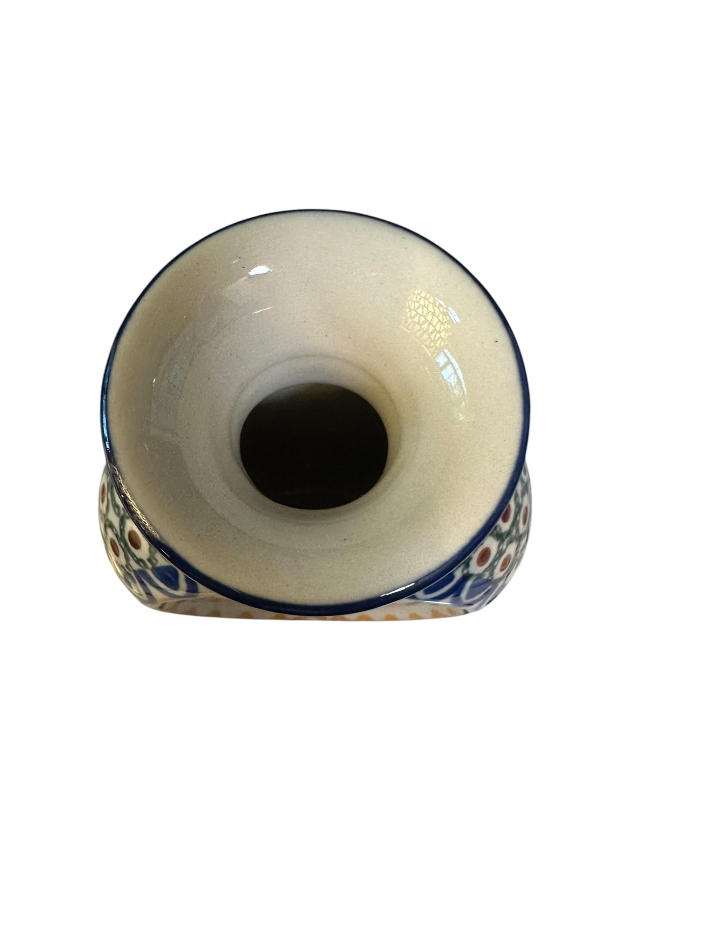 Ceramika Artystyczna, Yellow Flower, Coin Vase