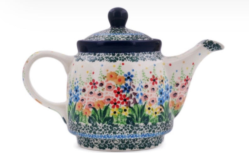 Ceramika Artystyczna U4875, Colors Of The Wind, Tea or Coffee Pot 17 oz