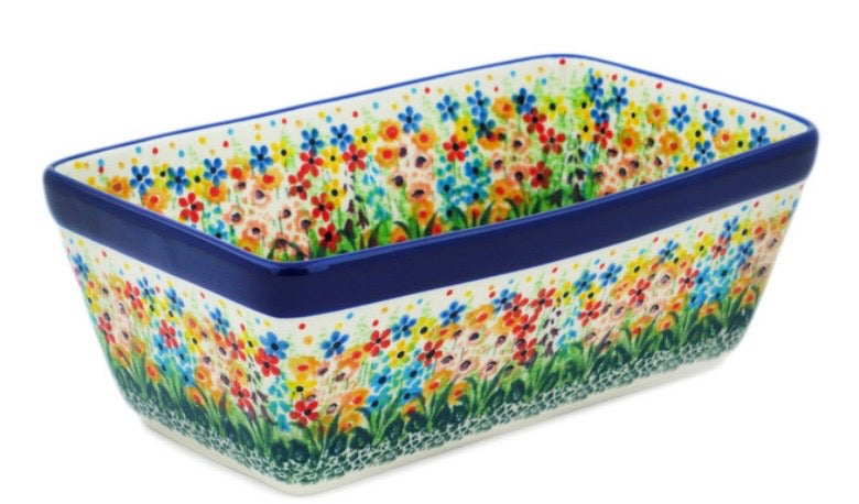 Ceramika Artystyczna, U4875, Colors Of The Wind, Loaf Pan/Baker
