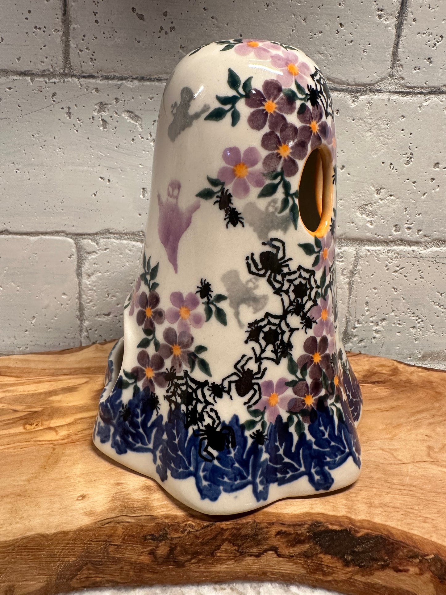 Kalich Polish Pottery, Art Level,  Luminary Ghost