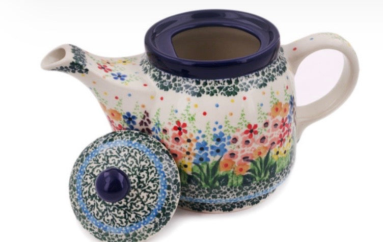 Ceramika Artystyczna U4875, Colors Of The Wind, Tea or Coffee Pot 17 oz