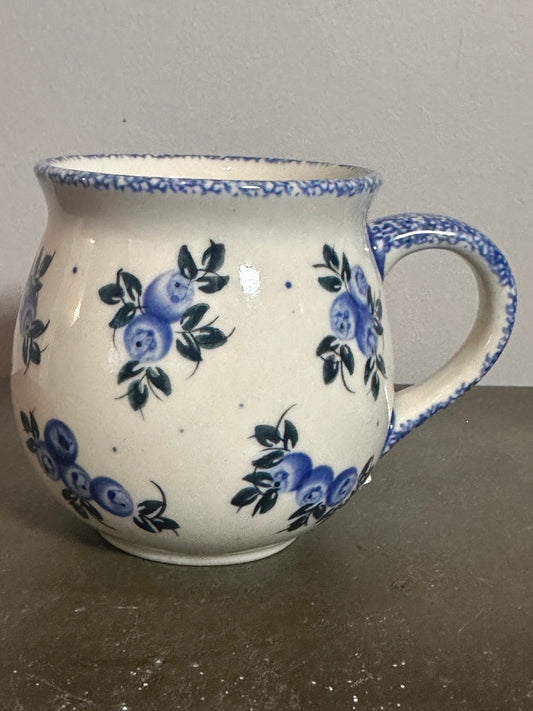 Ceramika Cergor, Blue Berry Special, Mug 12 oz.