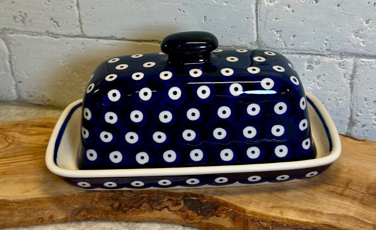 Manufaktura, Traditional Blue Eyes, Butter Dish