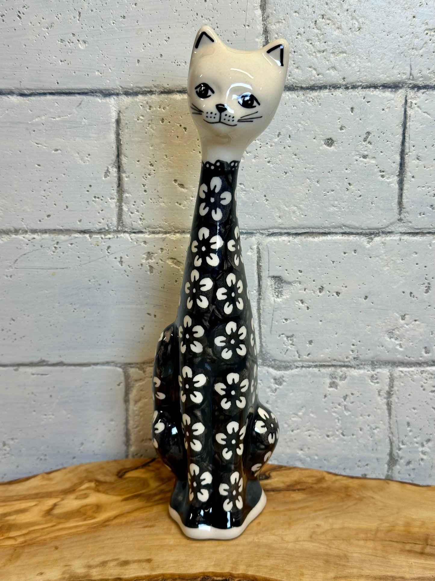 Manufaktura, Black Blossom, Kitty Cat Figurine