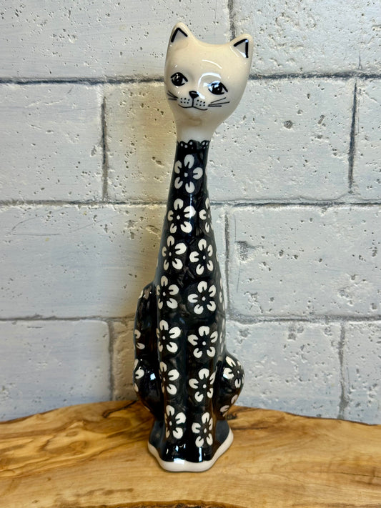 Manufaktura, Black Blossom, Kitty Cat Figurine