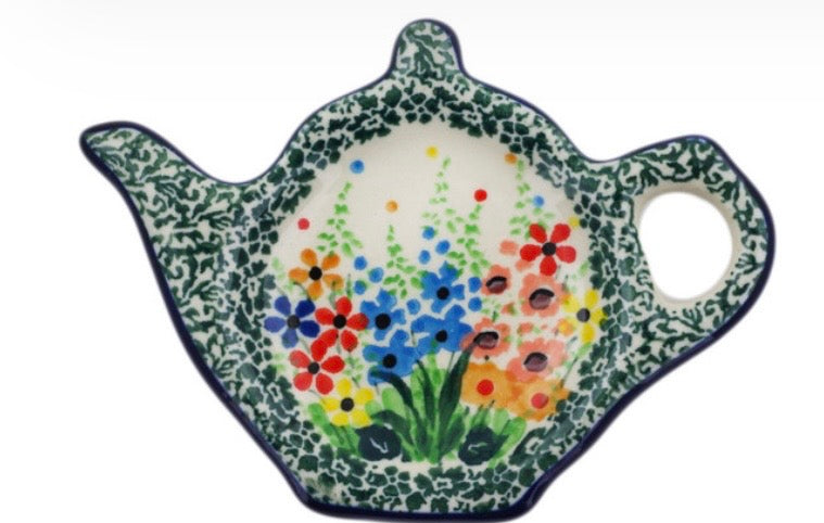 Ceramika Artystyczna, U4875, Colors Of The Wind, Teabag/Lemon Plate
