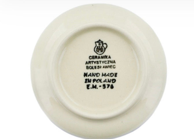 Ceramika Artystyczna, Evergreen Wreath, Coaster/Mini Plate