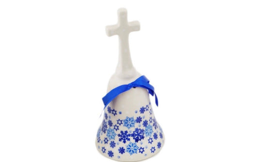 Manufaktura, Snowdrift, Hand Bell Ornament 8"