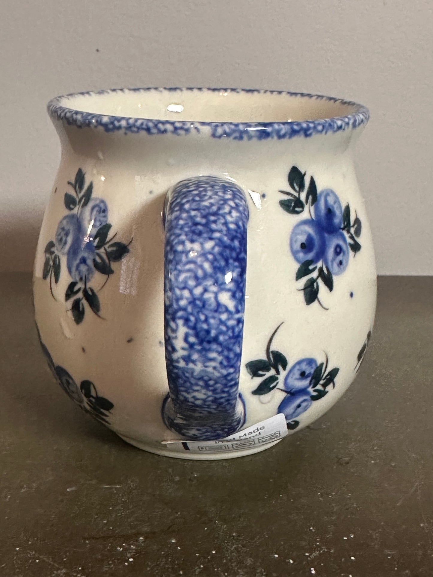Ceramika Cergor, Blue Berry Special, Mug 12 oz.
