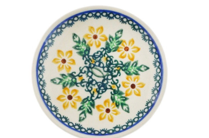 Ceramika Artystyczna, Morning Blossoms, Coaster/Mini Plate