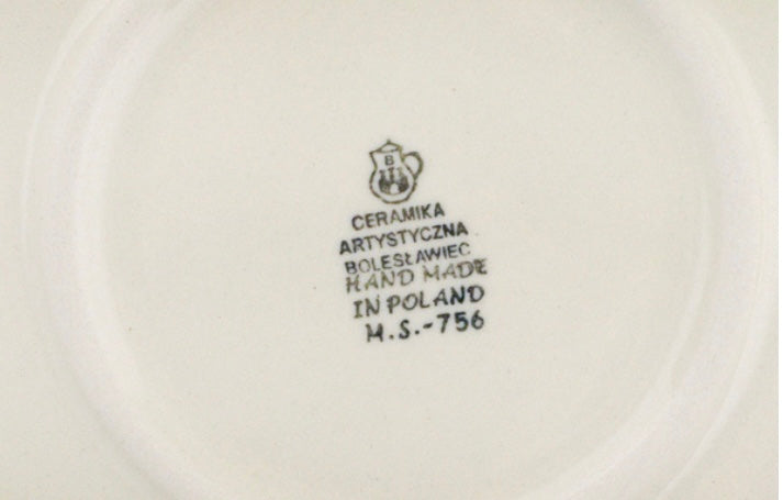 Ceramika Artystyczna, Blueberry Fields Forever,  Large Shallow Bowl 13"