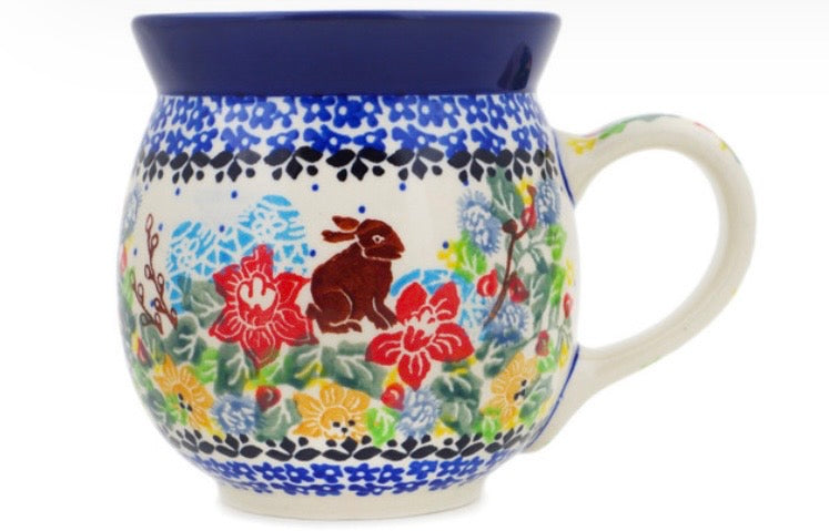 Ceramika Artystyczna, Chocolate Bunny, Medium Bubble Mug
