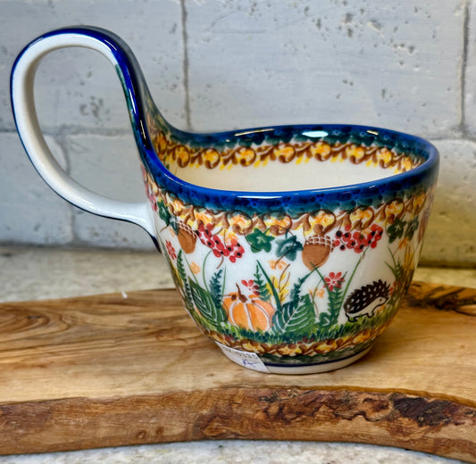 Kalich, Art Level 1, Mushroom, Acorn, Hedgehog, Pumpkin, Berries, Loop Mug