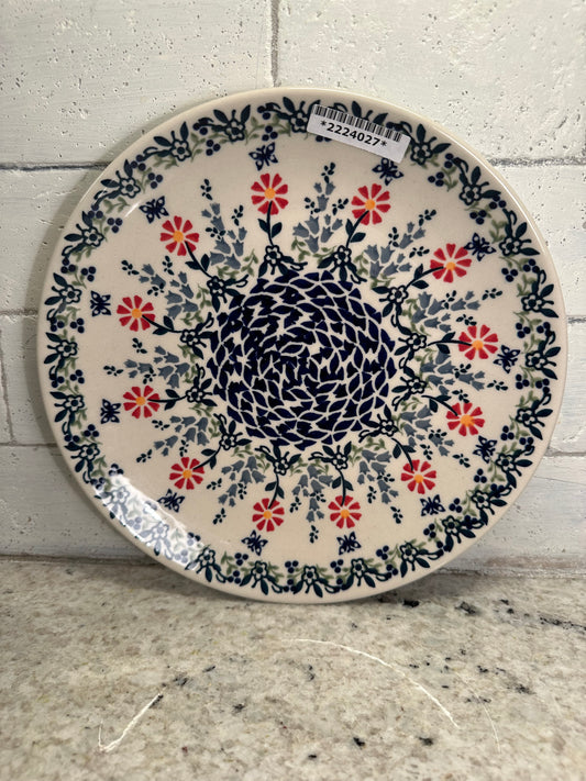 Manufaktura Polish Pottery, Summer Fun, Dessert Plate