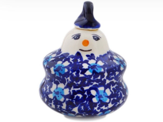Manufaktura, Flowers On The Lake, Snowman Ornament