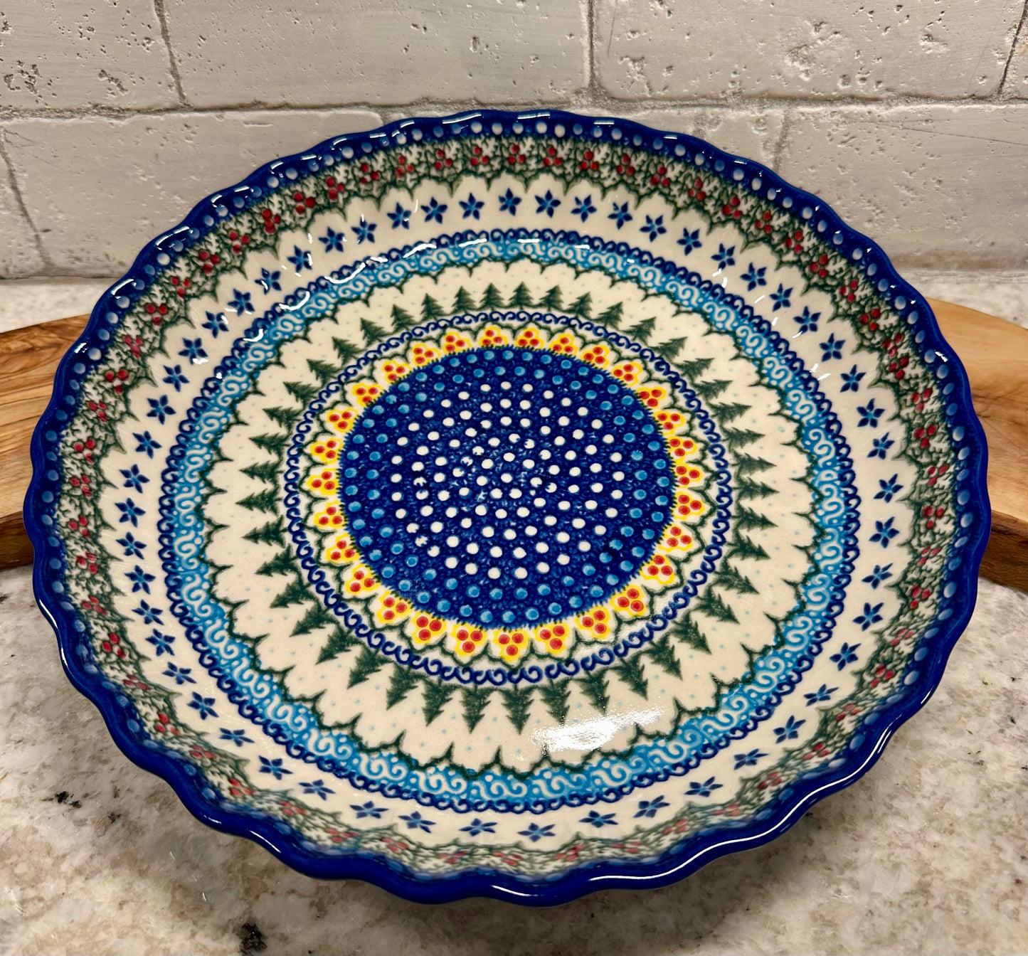 Vena, Holiday Pine Forest, Pie Plate