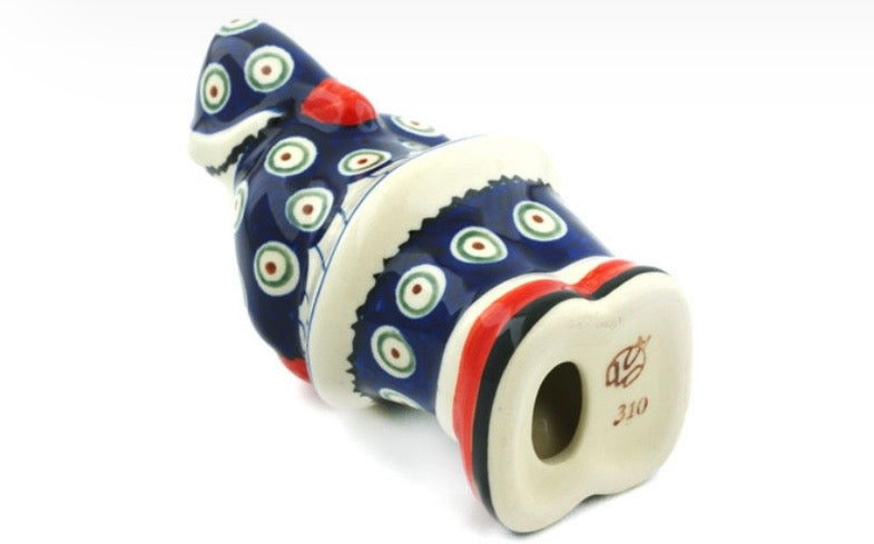 Zaklady, Traditional Peacock, Santa Claus Figurine 6"